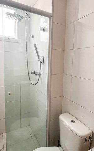 Apartamento para alugar com 42m², 2 quartos e 1 vaga Apartamento para alugar com 42m², 2 quartos e 1 vagaBanheiro