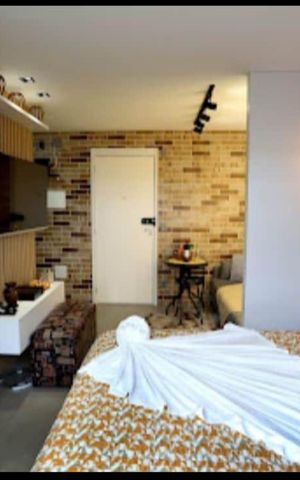 Studio para alugar com 27m², 1 quarto e sem vaga Studio para alugar com 27m², 1 quarto e sem vagaQuarto