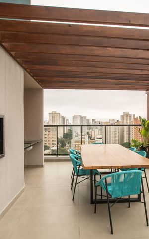 Apartamento para alugar com 25m², 1 quarto e sem vaga Apartamento para alugar com 25m², 1 quarto e sem vagaÁrea comum - Churrasqueira