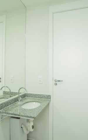 Apartamento para alugar com 25m², 1 quarto e sem vaga Apartamento para alugar com 25m², 1 quarto e sem vagaBanheiro