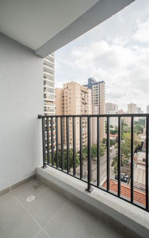 Apartamento para alugar com 25m², 1 quarto e sem vaga Apartamento para alugar com 25m², 1 quarto e sem vagaVaranda