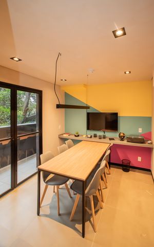 Apartamento para alugar com 25m², 1 quarto e sem vaga Apartamento para alugar com 25m², 1 quarto e sem vagaÁrea comum - Coworking