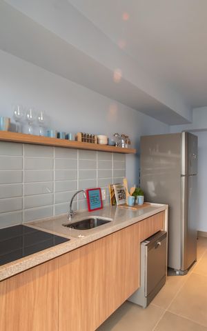 Apartamento para alugar com 25m², 1 quarto e sem vaga Apartamento para alugar com 25m², 1 quarto e sem vagaÁrea comum - Salão de festas