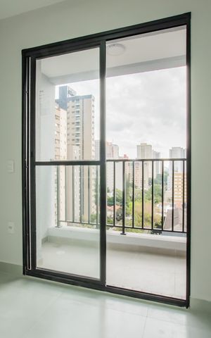 Apartamento para alugar com 25m², 1 quarto e sem vaga Apartamento para alugar com 25m², 1 quarto e sem vagaVaranda