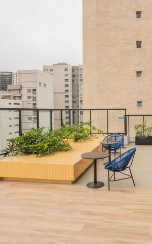 Apartamento para alugar com 25m², 1 quarto e sem vaga Apartamento para alugar com 25m², 1 quarto e sem vagaÁrea comum - Cinema