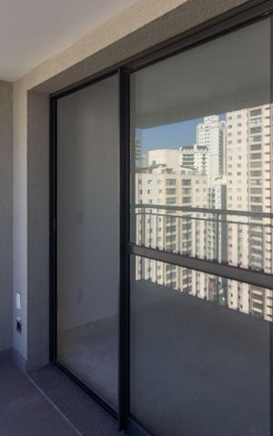 Studio à venda com 26m², 1 quarto e sem vaga Studio à venda com 26m², 1 quarto e sem vagaVaranda