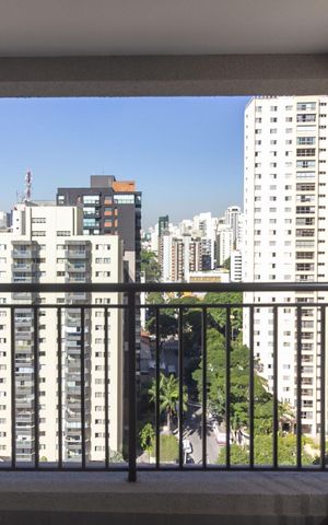Studio à venda com 26m², 1 quarto e sem vaga Studio à venda com 26m², 1 quarto e sem vagaVaranda