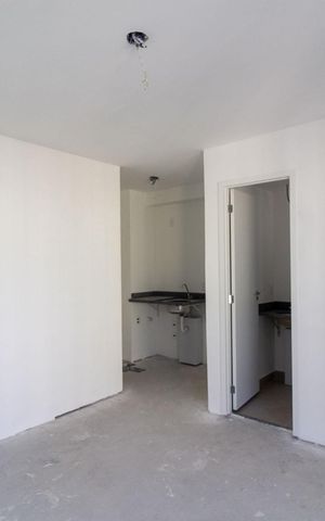 Studio à venda com 26m², 1 quarto e sem vaga Studio à venda com 26m², 1 quarto e sem vagaSala - Quarto