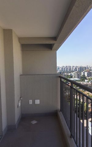 Studio à venda com 26m², 1 quarto e sem vaga Studio à venda com 26m², 1 quarto e sem vagaVaranda