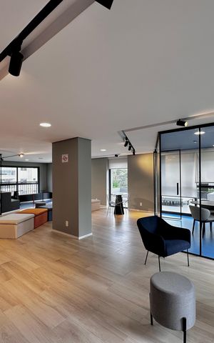 Studio à venda com 26m², 1 quarto e sem vaga Studio à venda com 26m², 1 quarto e sem vagaSalão de festas