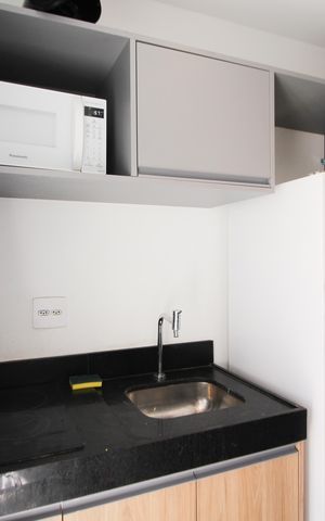 Apartamento para alugar com 25m², 1 quarto e sem vaga Apartamento para alugar com 25m², 1 quarto e sem vagaCozinha