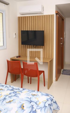 Apartamento para alugar com 17m², 1 quarto e 1 vaga