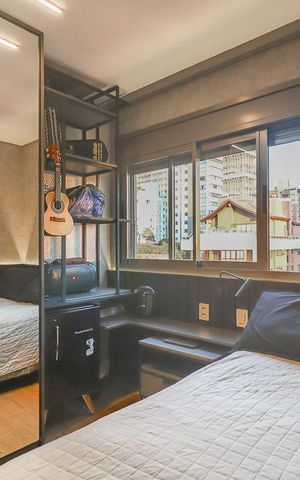 Apartamento à venda com 159m², 3 quartos e 2 vagasQuarto 2 - Suíte