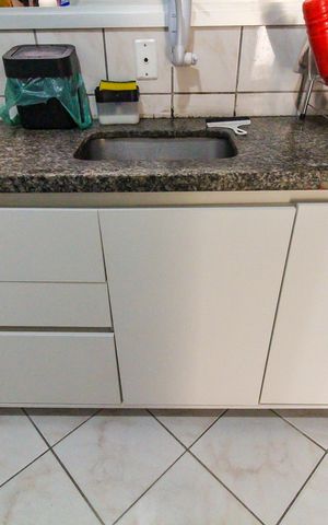 Casa de condomínio à venda com 80m², 2 quartos e 1 vaga Casa de condomínio à venda com 80m², 2 quartos e 1 vagaCozinha