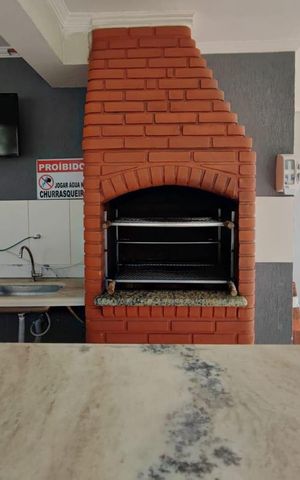 Apartamento à venda com 45m², 1 quarto e 1 vaga Apartamento à venda com 45m², 1 quarto e 1 vagaÁrea comum - Churrasqueira