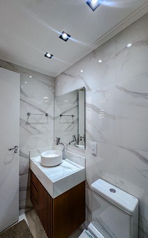 Apartamento para alugar com 27m², 1 quarto e sem vaga Apartamento para alugar com 27m², 1 quarto e sem vagaBanheiro