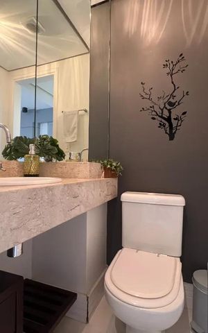 Apartamento à venda com 128m², 3 quartos e 3 vagas Apartamento à venda com 128m², 3 quartos e 3 vagasLavabo