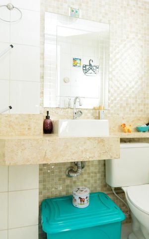 Apartamento à venda com 59m², 2 quartos e 1 vagaBanheiro da Suíte