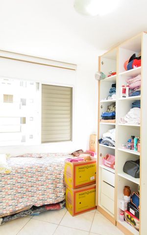 Apartamento à venda com 59m², 2 quartos e 1 vagaQuarto 2 - Suíte