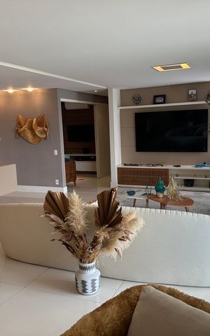 Apartamento à venda com 202m², 3 quartos e 4 vagas Sala de Estar