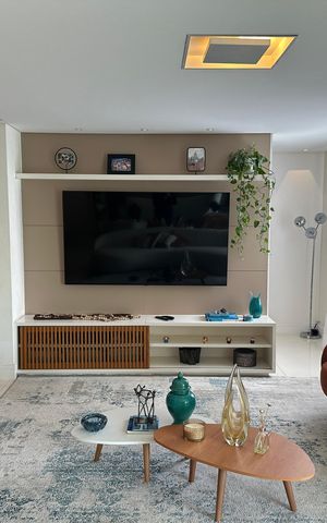 Apartamento à venda com 202m², 3 quartos e 4 vagas Sala de Estar