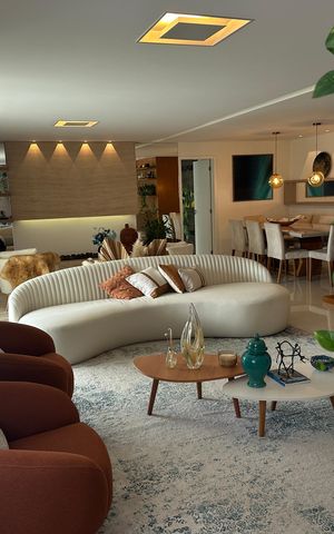 Apartamento à venda com 202m², 3 quartos e 4 vagasSala de Estar