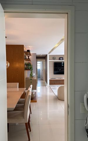 Apartamento à venda com 202m², 3 quartos e 4 vagasDetalhe Sala Jantar
