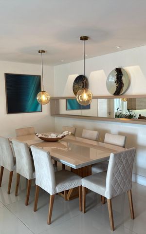 Apartamento à venda com 202m², 3 quartos e 4 vagasSala de Jantar