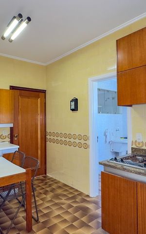 Apartamento à venda com 107m², 3 quartos e 1 vagaCozinha e Área de Serviço