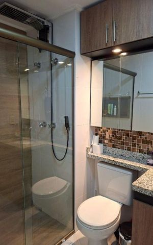 Studio à venda com 38m², 1 quarto e 1 vaga