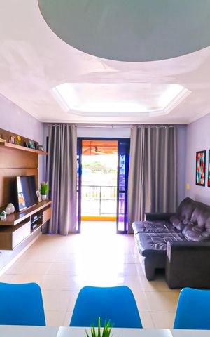 Apartamento à venda com 104m², 3 quartos e 2 vagasSala