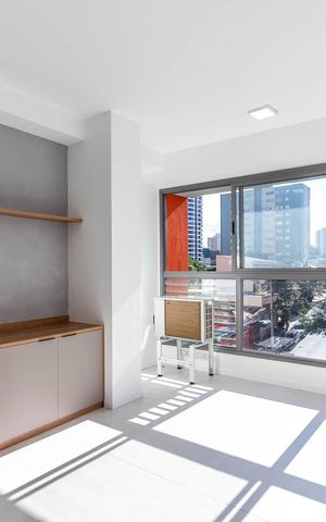 Apartamento para alugar com 28m², 1 quarto e sem vagaSala e Quarto