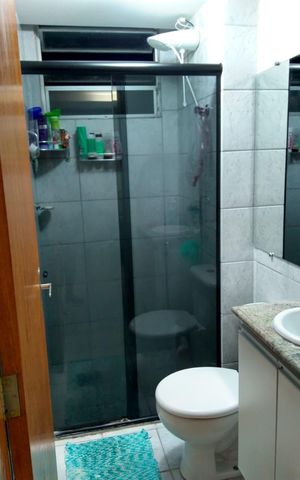 Apartamento à venda com 60m², 2 quartos e 1 vaga Apartamento à venda com 60m², 2 quartos e 1 vagaBanheiro