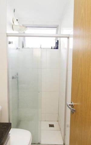 Apartamento à venda com 80m², 2 quartos e 2 vagasBanheiro Social