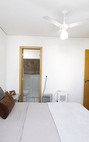 Apartamento à venda com 80m², 2 quartos e 2 vagasQuarto 1 - Suíte