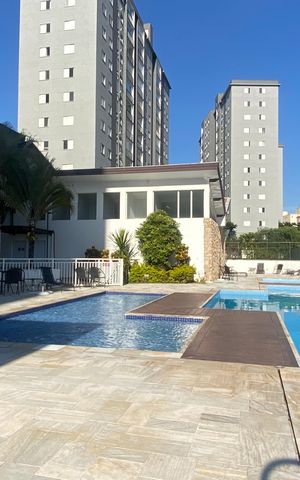 Apartamento à venda com 74m², 3 quartos e 1 vaga Apartamento à venda com 74m², 3 quartos e 1 vagaÁrea comum - Piscina