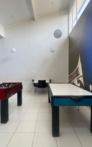 Apartamento à venda com 74m², 3 quartos e 1 vaga Apartamento à venda com 74m², 3 quartos e 1 vagaÁrea comum - Salão de Jogos