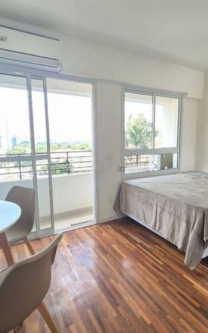 Apartamento para alugar com 26m², 1 quarto e sem vaga