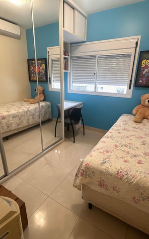Apartamento à venda com 178m², 4 quartos e 3 vagas Apartamento à venda com 178m², 4 quartos e 3 vagasQuarto 3