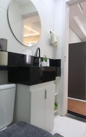 Apartamento à venda com 35m², 2 quartos e sem vagaBanheiro