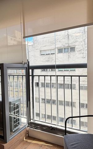 Apartamento à venda com 25m², 1 quarto e sem vaga Apartamento à venda com 25m², 1 quarto e sem vagaVaranda