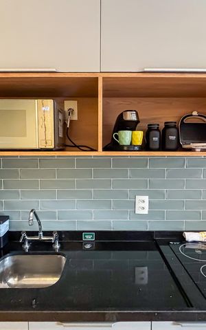 Studio para alugar com 27m², 1 quarto e sem vaga