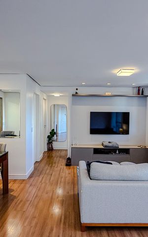 Apartamento à venda com 68m², 2 quartos e 2 vagas Apartamento à venda com 68m², 2 quartos e 2 vagasSala