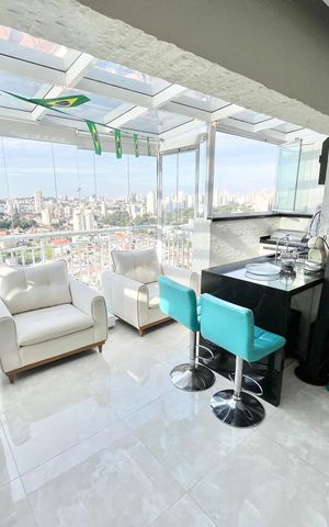 Apartamento à venda com 105m², 2 quartos e 2 vagasVaranda gourmet