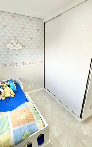 Apartamento à venda com 105m², 2 quartos e 2 vagasQuarto 2