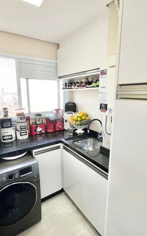 Apartamento à venda com 105m², 2 quartos e 2 vagasÁrea de Serviço