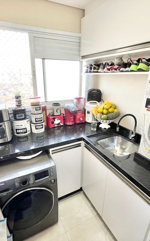 Apartamento à venda com 105m², 2 quartos e 2 vagasÁrea de Serviço