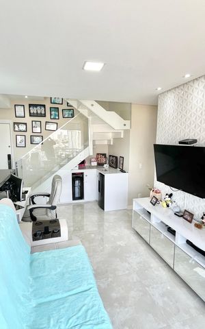 Apartamento à venda com 105m², 2 quartos e 2 vagasSala