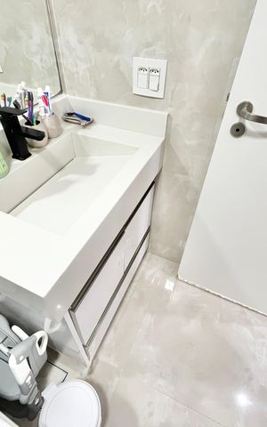 Apartamento à venda com 105m², 2 quartos e 2 vagasBanheiro