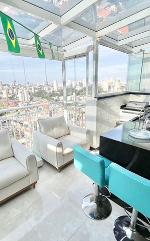 Apartamento à venda com 105m², 2 quartos e 2 vagasVaranda gourmet